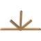 Ekena Millwork Kennewick Timber Gable Bracket, Western Red Cedar, 108"W x 68"H x 3 1/2"D x 5 1/2"F, 15/12 Pitch GBW108X68X0406KEN00SWR - alternate 4